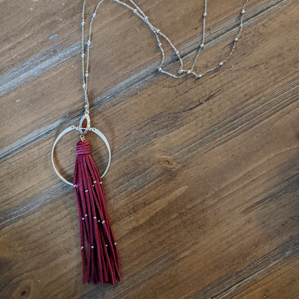 Boho Leather Earrings